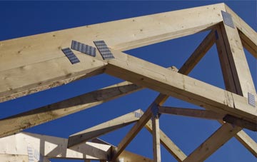 Carnhedryn Uchaf roof trusses for new builds and additions