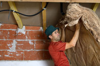 Carnhedryn Uchaf tapered roof insulation